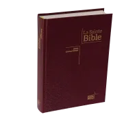 Bible Segond NEG, gros caractères, bordeaux - Couverture rigide, Skyvertex bordeaux