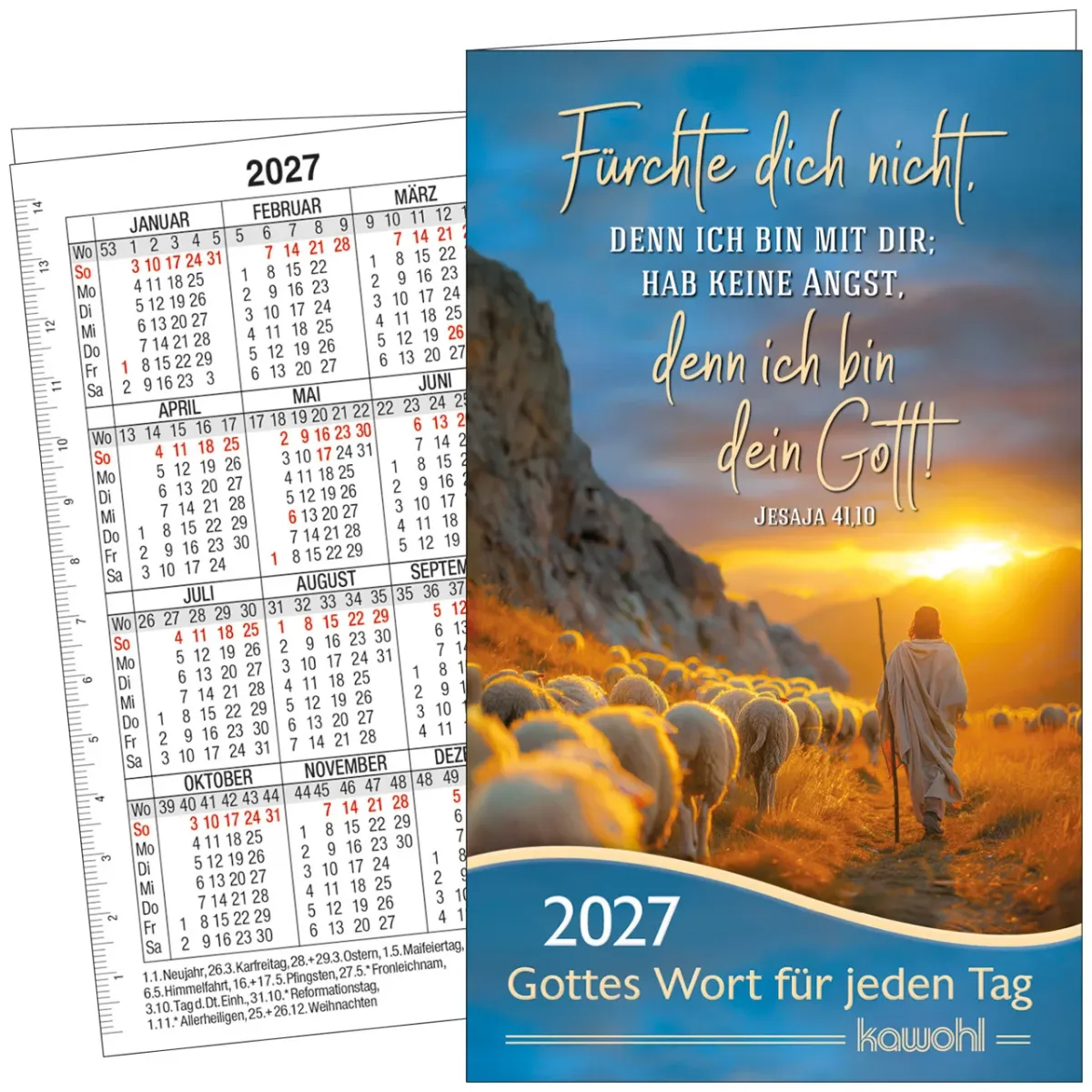 Gottes Wort für jeden Tag - Jahreslosung - Taschenterminkalender