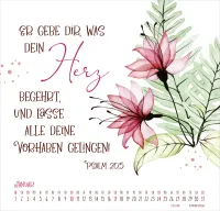 Gesegnet Tag für Tag - Posterkalender