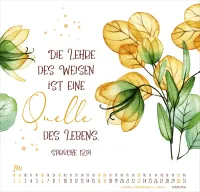 Gesegnet Tag für Tag - Posterkalender