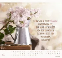 Am Anfang war das Wort - Wandkalender