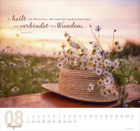 Meine Zeit - Hoffnung und Vertrauen für ein ganzes Jahr - Wandkalender
