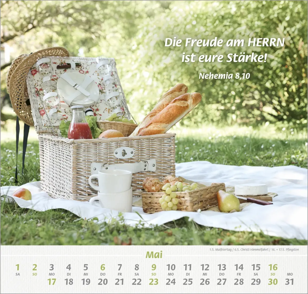 Denn Du bist bei mir - Wandkalender