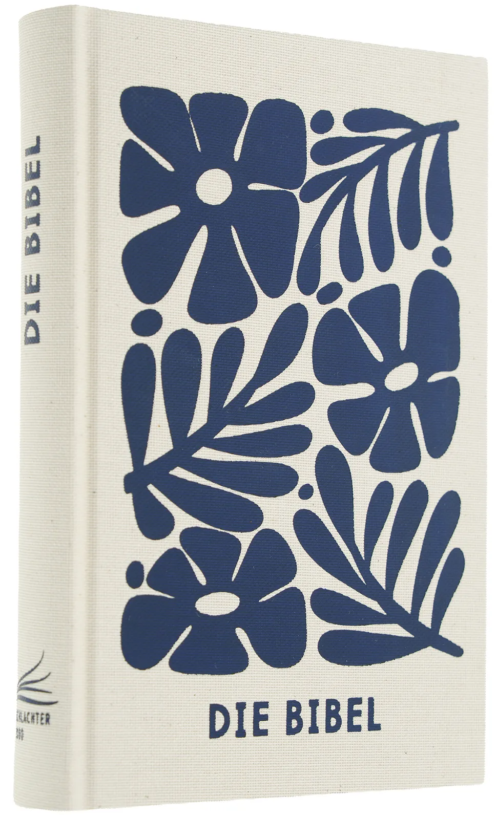 Schlachter 2000 Bibel - Taschenausgabe mit Parallelstellen, Hardcover, Naturleinen, Fadenheftung,...