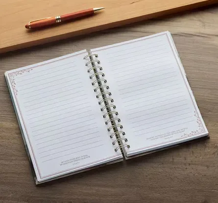 Notizbuch - I have made you / Ich habe dich erschaffen / Jes. 46:4 - mit Spiralbindung, Leuchtturm