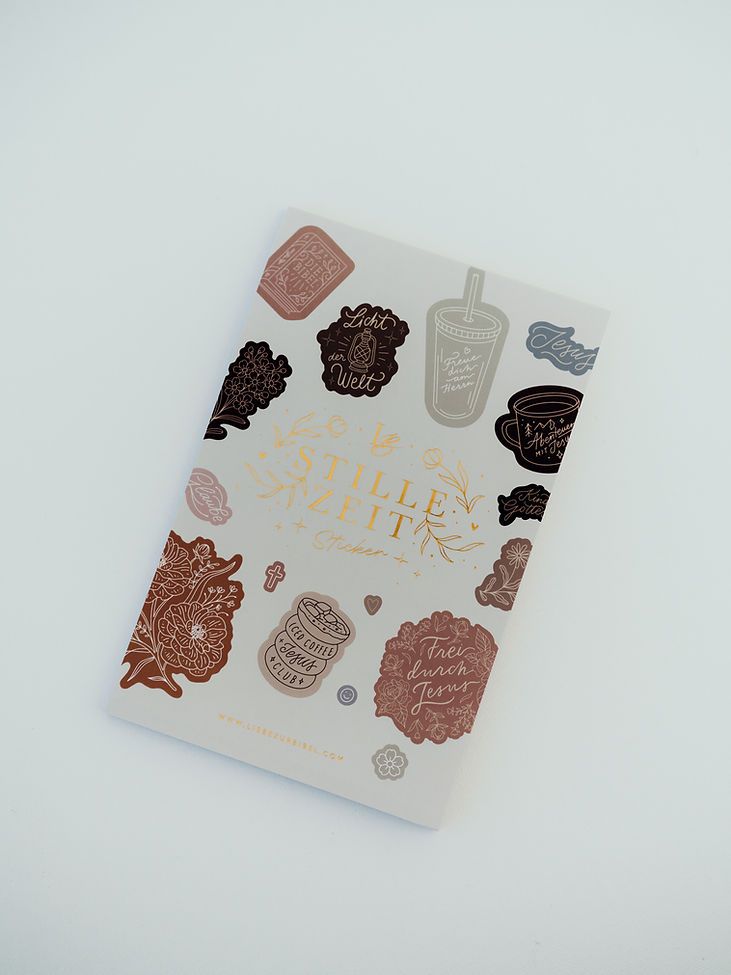 Stille Zeit Sticker Block