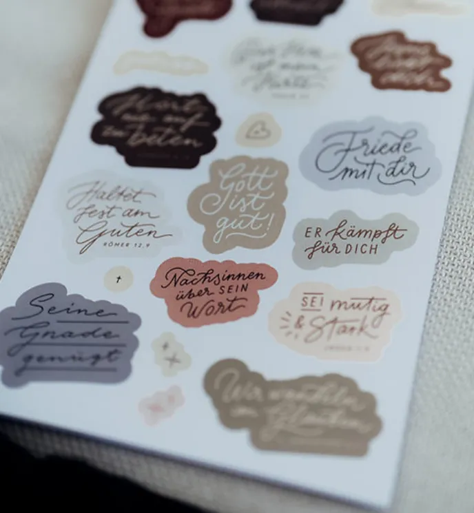 Stille Zeit Sticker Block