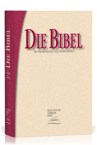 Bibel Schlachter 2000 - Mit Parallelstellen und Studienhilfen - classic