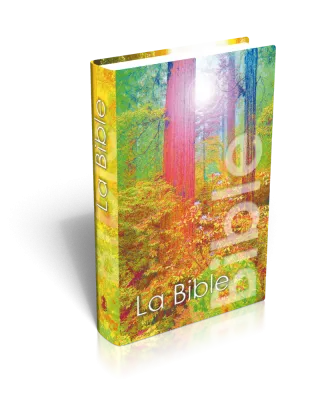 BIBEL NEG, MINIATUR, GEB., ILL. UMSCHLAG "WALD"