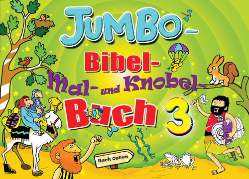 Jumbo-Bibel - Mal- und Knobelbuch Band 3
