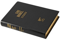 SCHLACHTER 2000 BIBEL MIT STUDIENFÜHRER, FIBROLEDER, GOLDSCHNITT, SCHWARZ