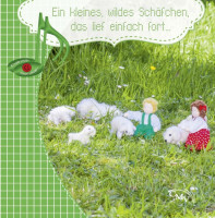 Ein kleines, wildes Schäfchen, das lief einfach fort