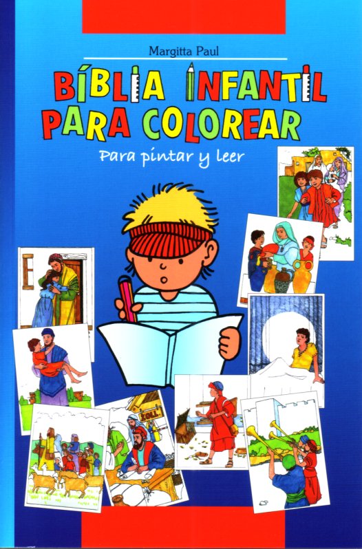Kinder-Mal-Bibel Spanisch - Biblia infantil para colorear