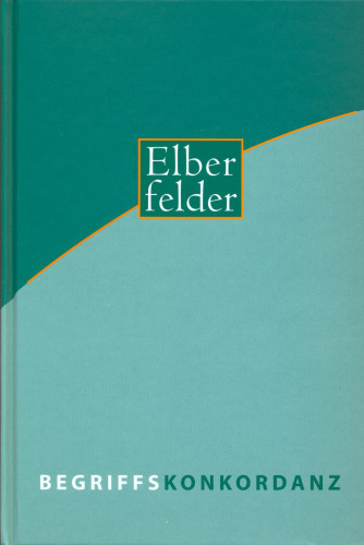 Elberfelder Begriffskonkordanz - Hardcover grün