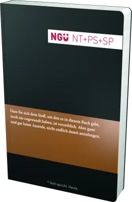 NGÜ Neues Testament mit Psalmen und Sprüche - Broschiert schwarz