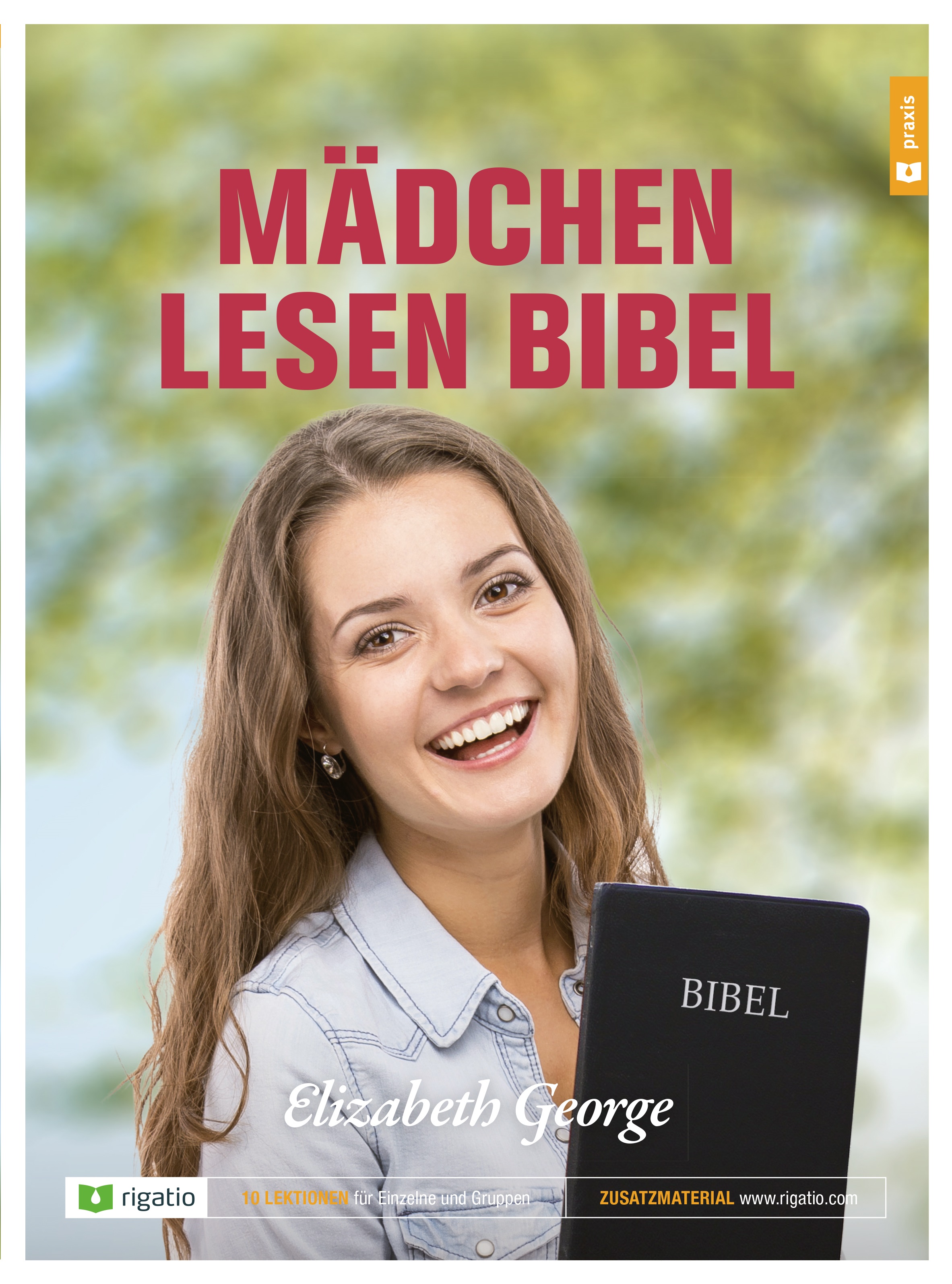 Mädchen lesen Bibel