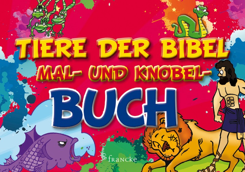 TIERE DER BIBEL - MAL-UND KNOBEL-BUCH