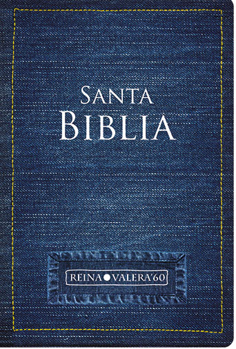 ESPAGNOL, BIBLE RVR 1960,VINYLE STYLE JEANS, GR. CARACTERES