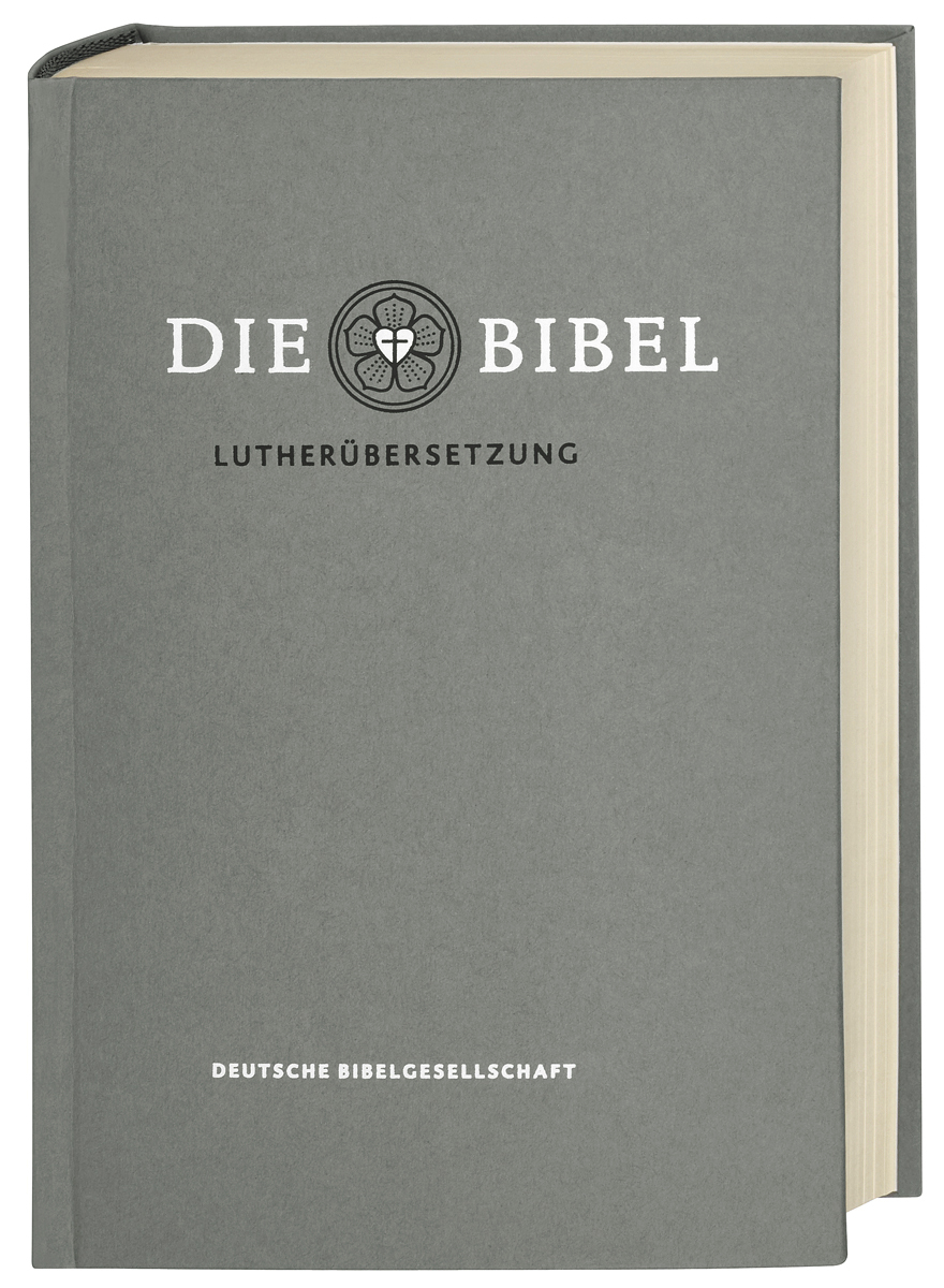 DIE LUTHER BIBEL, REV. 2017, MIT APOKR. TASCHENAUSG. SILBERGRAU