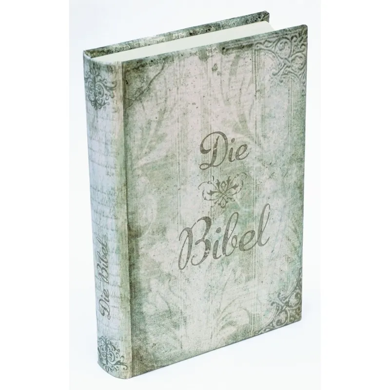 Elberfelder CSV Hückeswagen Taschenausgabe - Hardcover mit Motiv Vintage grau/grün