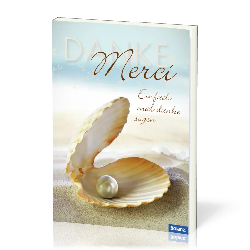 DANKE - MERCI - GRUSSHEFT MIT BRIEFUMSCHLAG