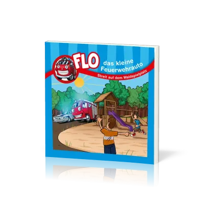 Streit auf dem Waldspielplatz - Flo, das kleine Feuerwehrauto - Minibuch