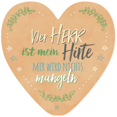 Wanddekoherz Der Herr ist mein Hirte