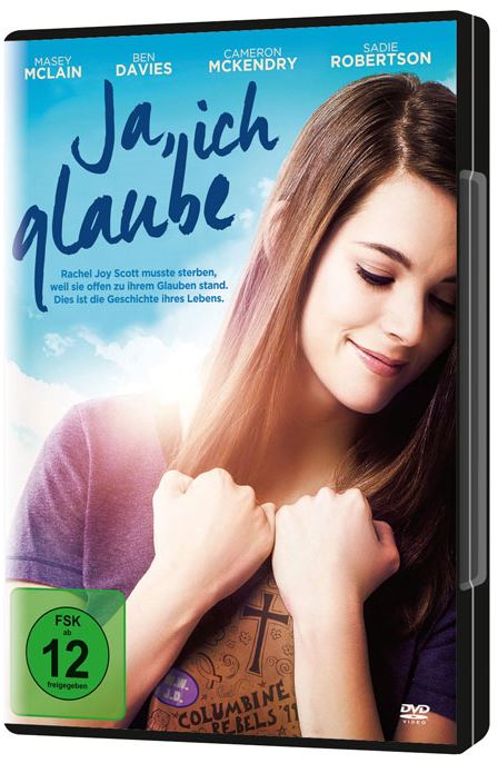 I'm not Ashamed - Ja, ich glaube DVD Die Rachel Joy Scott Story