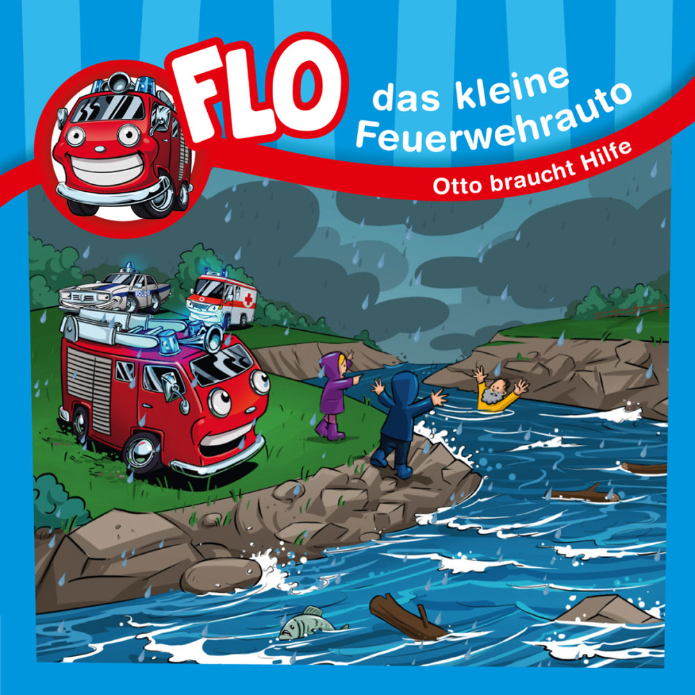 Otto braucht Hilfe - Flo, das kleine Feuerwehrauto - Mini-Buch