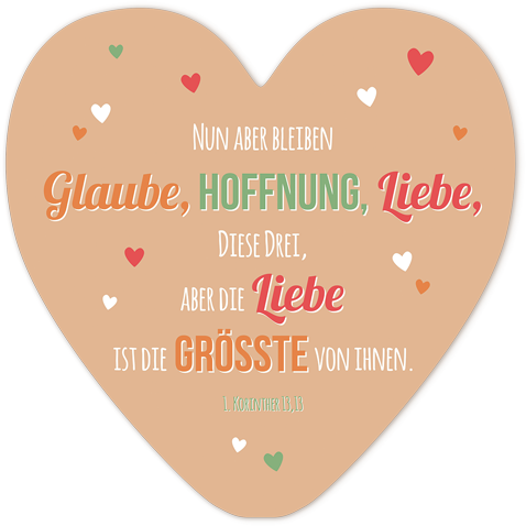 Dekoherz Glaube, Hoffnung, Liebe