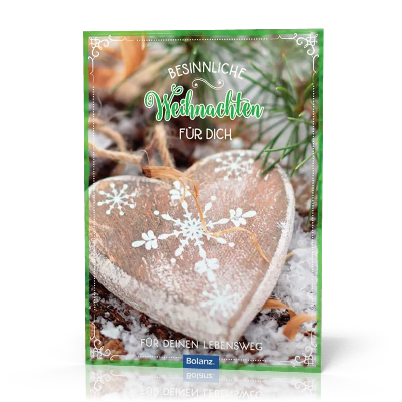 Grußheft Besinnliche Weihnachten