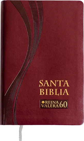 Espagnol, Bible RVR 1960, similicuir grenat, format économique
