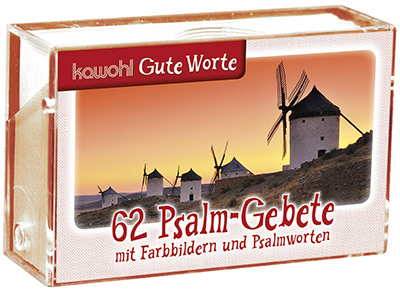 62 Psalm-Gebete mit Farbbilder und Psalmworten