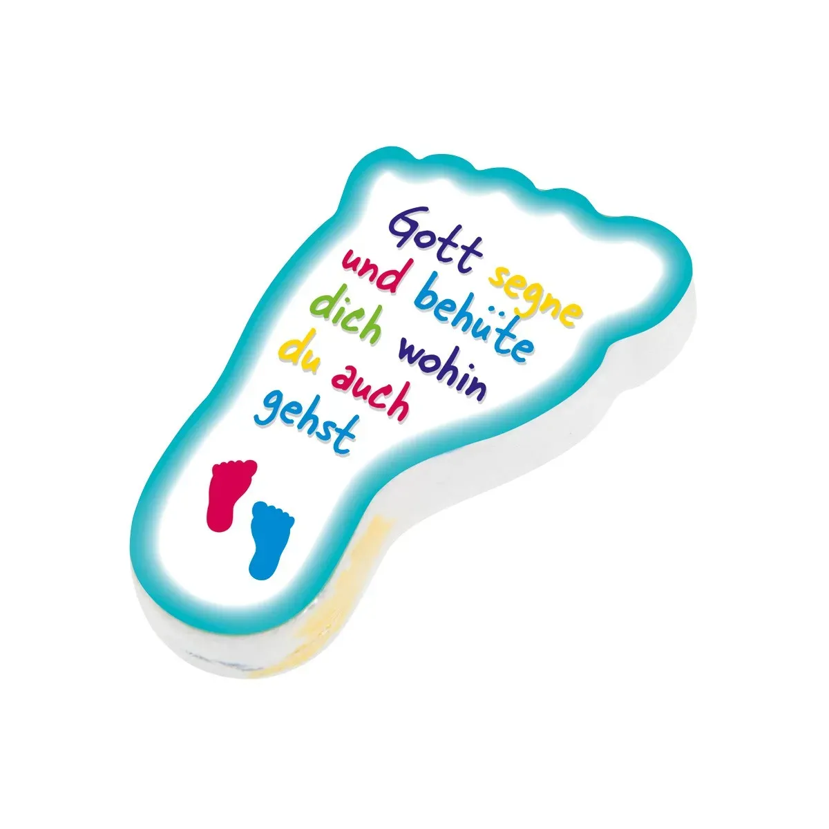 Handtuch "Füsschen" Gott segne und behüte dich..."