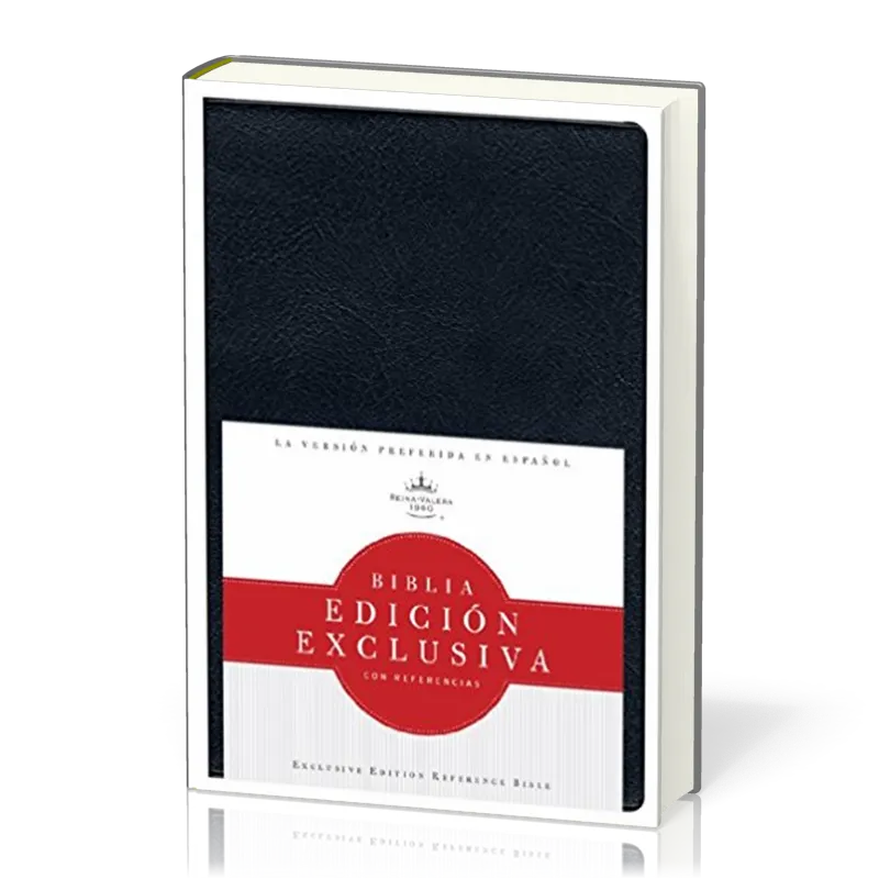 Espagnol,Bible,Reina Valera 1960, Biblia con referencias negro vinilo