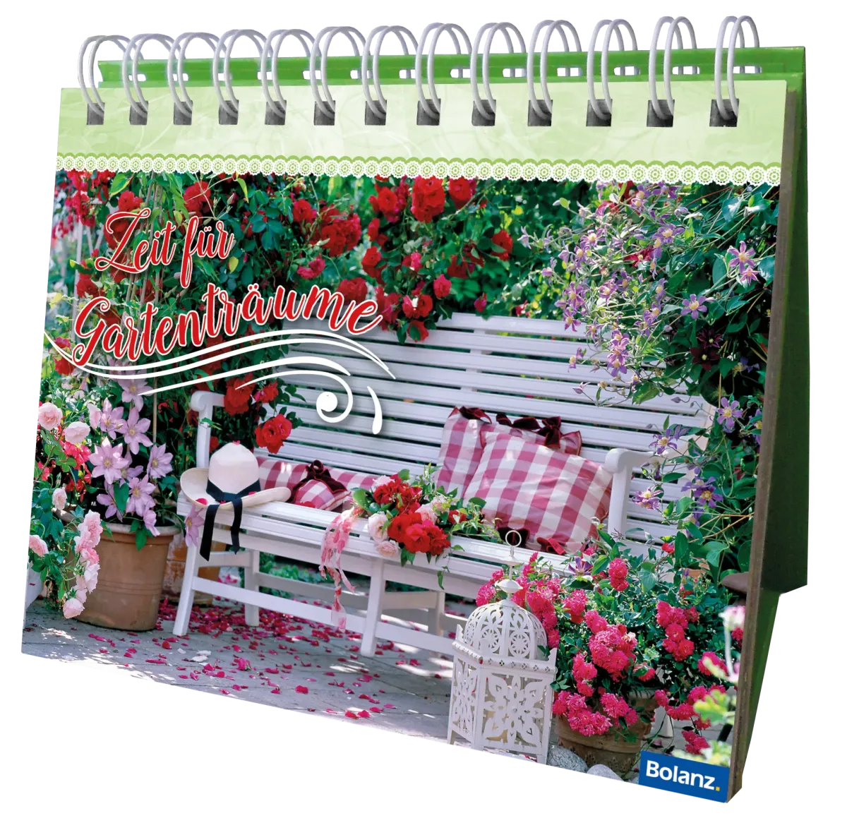 Aufstellbuch: Zeit für Gartenträume