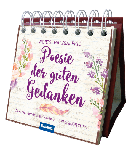 Mini Aufstellbuch Poesie der guten Gedanken