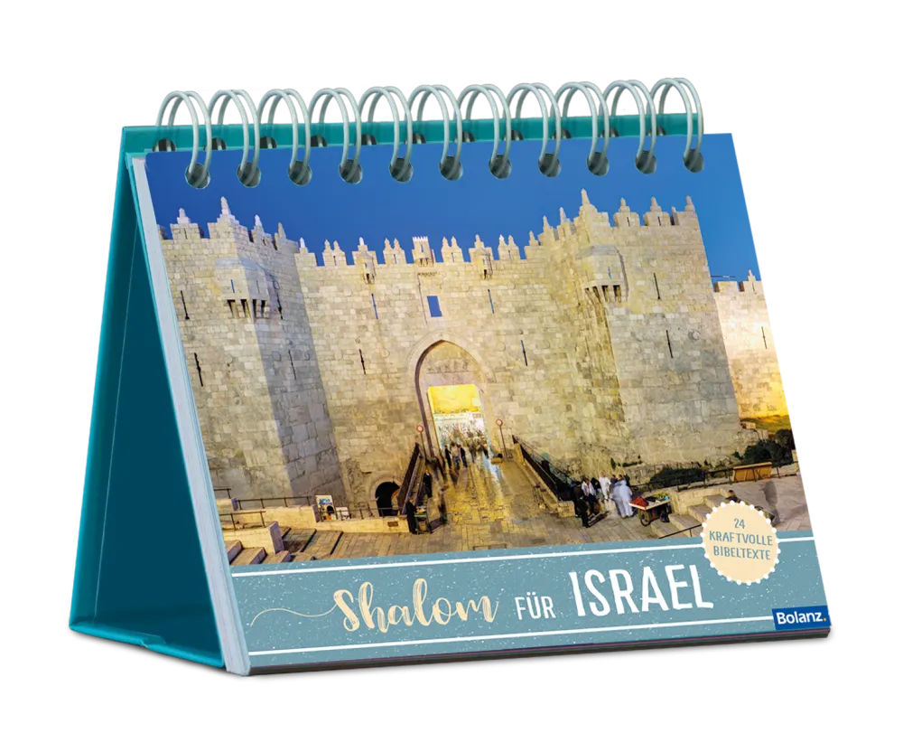 Aufstellbuch Shalom für Israel