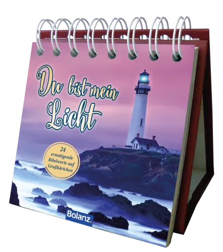 Mini Aufstellbuch Du bist mein Licht