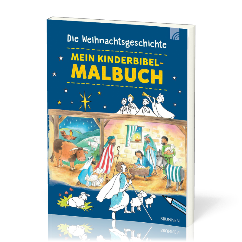 Die Weihnachtsgeschichte - Mein Kinderbibel-Malbuch