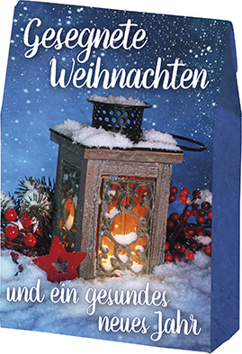 Gesegnete Weihnachten und ein gesundens neues Jahr (Brust Karamellne Bonbons)