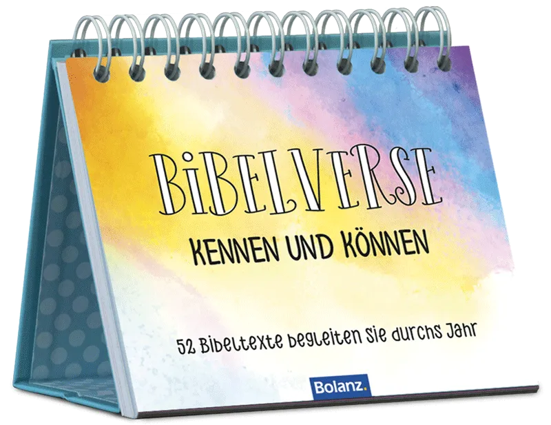 Aufstellbuch Bibelverse kennen und können, Band 1 - Neuauflage 2019