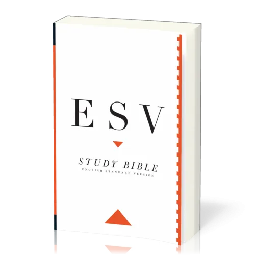 Englisch, Studienbibel English Standard Version, Paperback, weiss