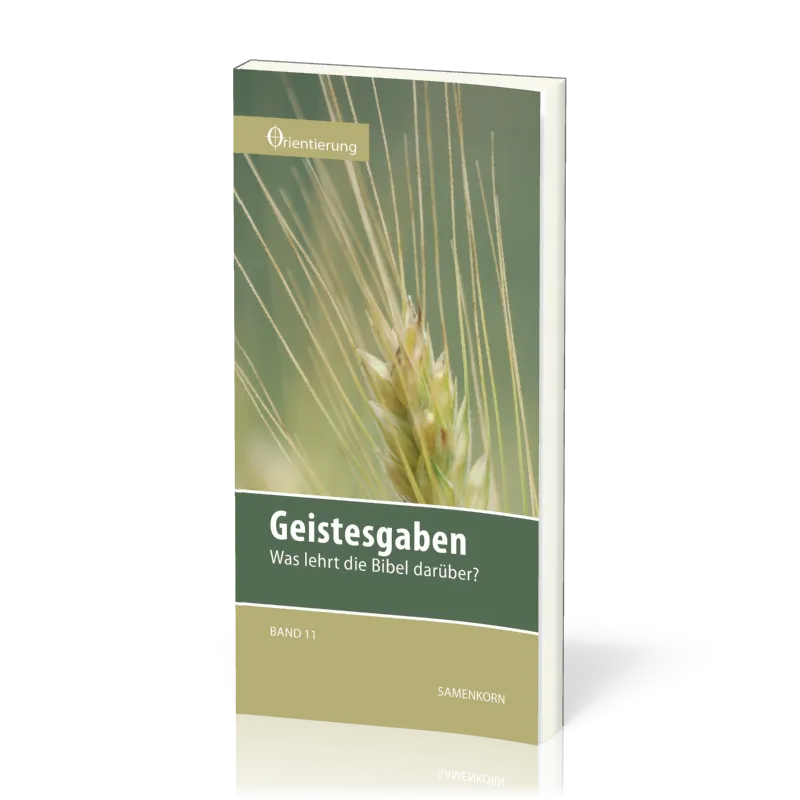 REIHE ORIENTIERUNG, BD 11 - GEISTESGABEN - WAS LEHRT DIE BIBEL DARÜBER?