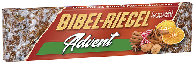 Advent-Bibel-Riegel (24 Bibelvers-Karten) - in Karton-Etui mit Magnetverschluss