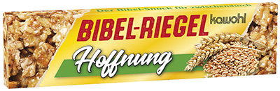 Hoffnung-Bibel-Riegel (24 Bibel-Karten) - in Karton-Etui mit Magnetverschluss