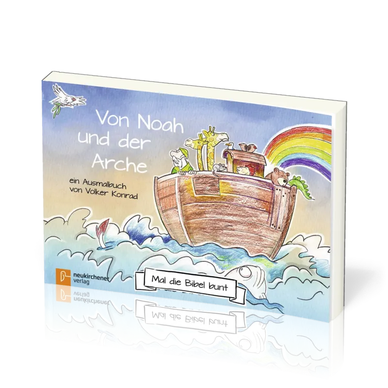 Mal die Bibel bunt - Jona und die Stadt Ninive - Ausmalbuch, geheftet