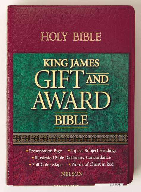 ENGLISCH BIBEL KJV GIFT UND AWARD EDITION, ROT