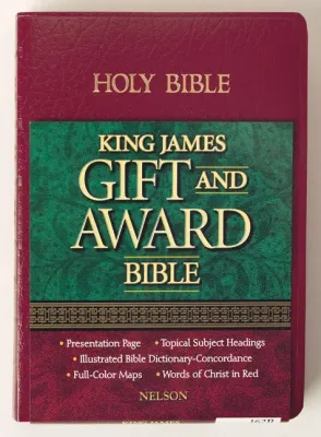 ENGLISCH BIBEL KJV GIFT UND AWARD EDITION, ROT
