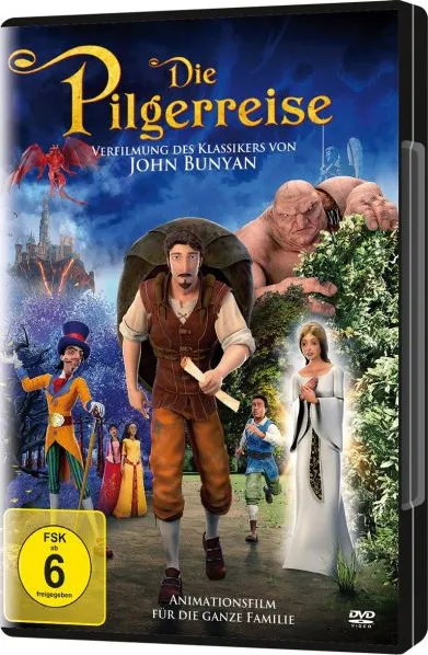 Die Pilgerreise DVD - der Klassiker von John Bunyan - Animationsfilm